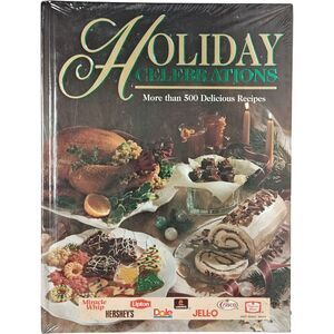 Holiday Celebrations Cookbook Hardcover 500+ Recipes Christmas Thanksgiving New